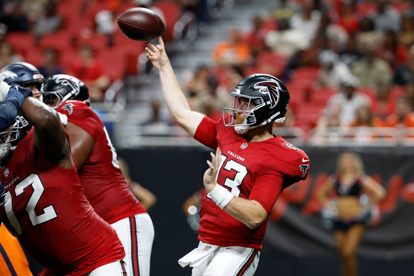 Barron returns pick 97 yards for a TD as Stidham leads Broncos to runaway 27-7 win over Falcons | iNFOnews.ca Barron returns pick 97 yards for a TD as Stidham leads Broncos to runaway 27-7 win over Falcons | iNFOnews.ca