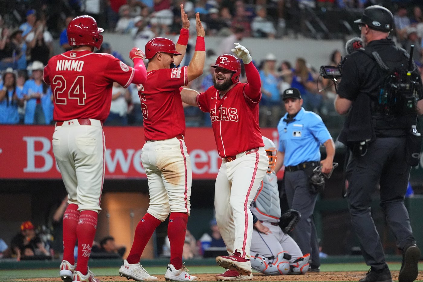 Langford and Burger homer in a four-run eighth as the Rangers beat the Astros 7-3 | iNFOnews.ca Langford and Burger homer in a four-run eighth as the Rangers beat the Astros 7-3 | iNFOnews.ca
