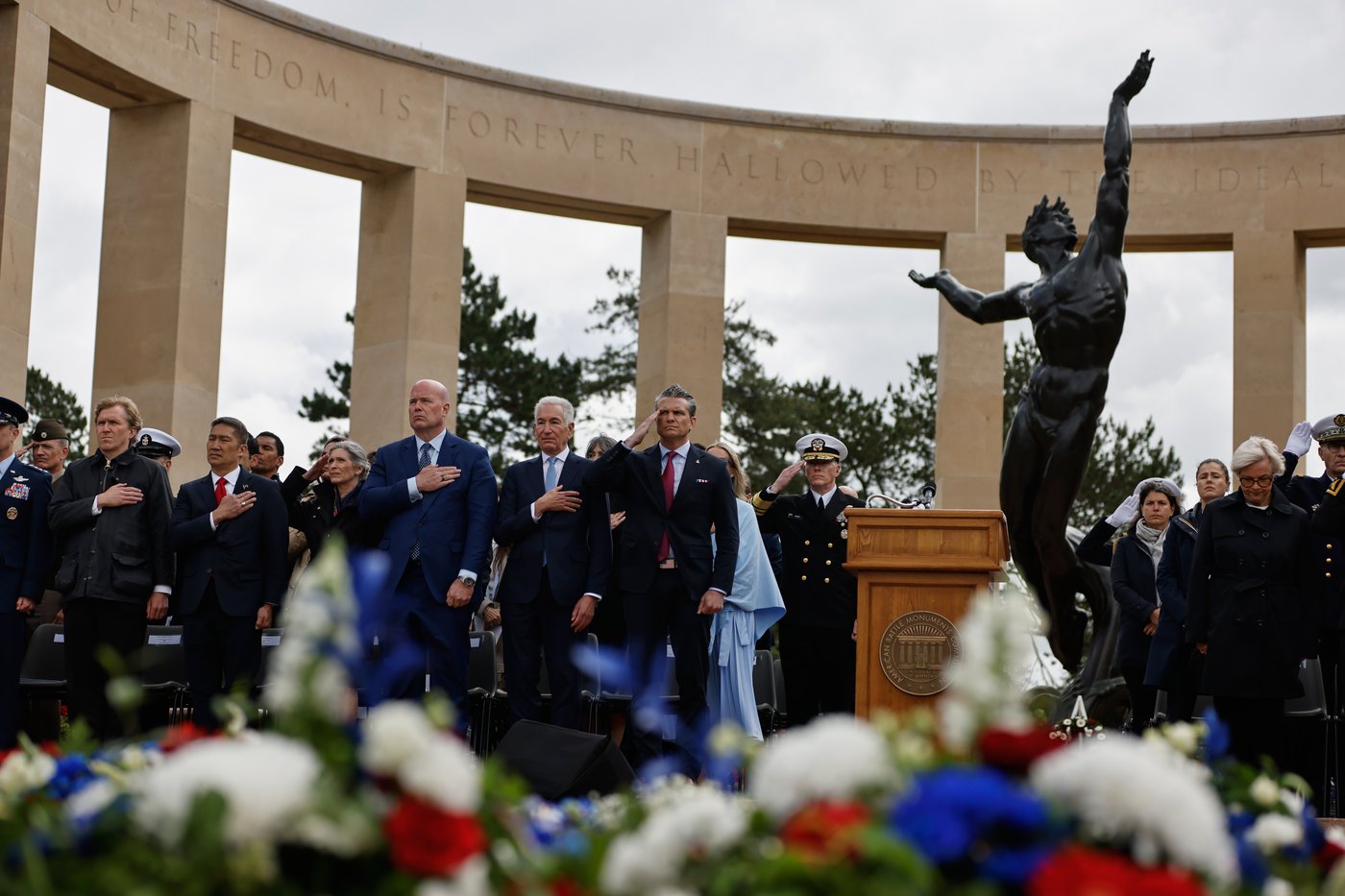 Hegseth invokes immigration and ‘invasion’ in D-Day speech in France | iNFOnews.ca
