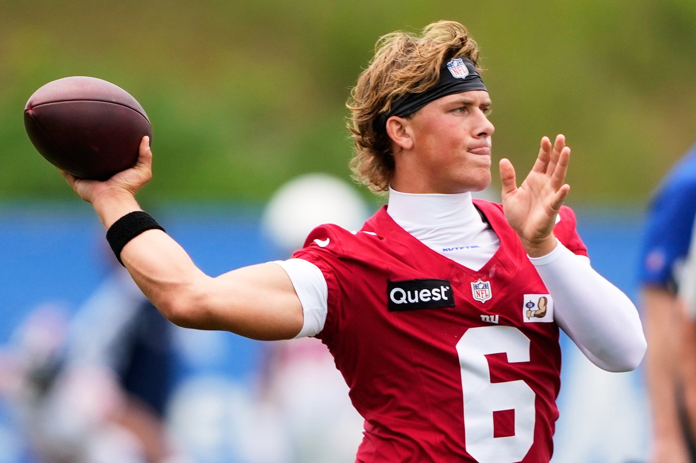 Jaxson Dart approaching training camp with an eye on preventing another Giants losing season | iNFOnews.ca