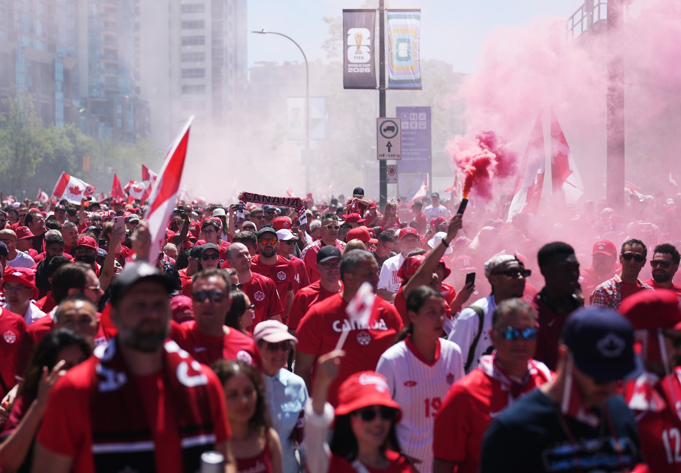 Allez les Rouges! How Voyageurs fan group is energizing Canada's World Cup run | iNFOnews.ca