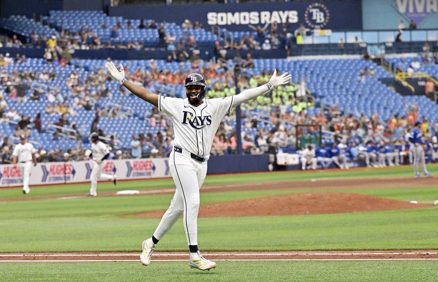 Caminero has three homers against Royals, Rays combine for 8 1/3 no-hit innings in 13-2 win | iNFOnews.ca