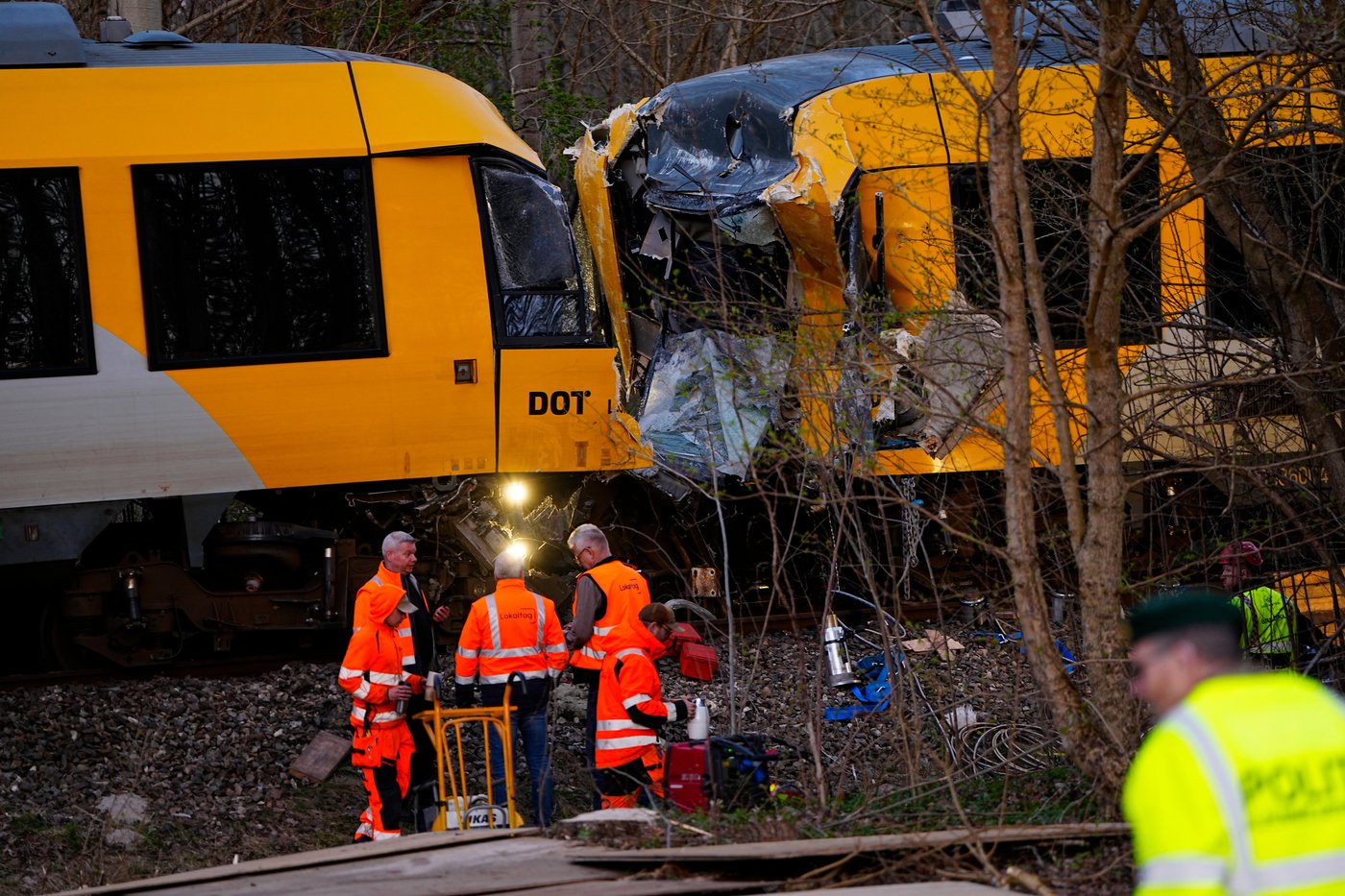2 trains collide in Denmark, critically injuring 5 people | iNwheels