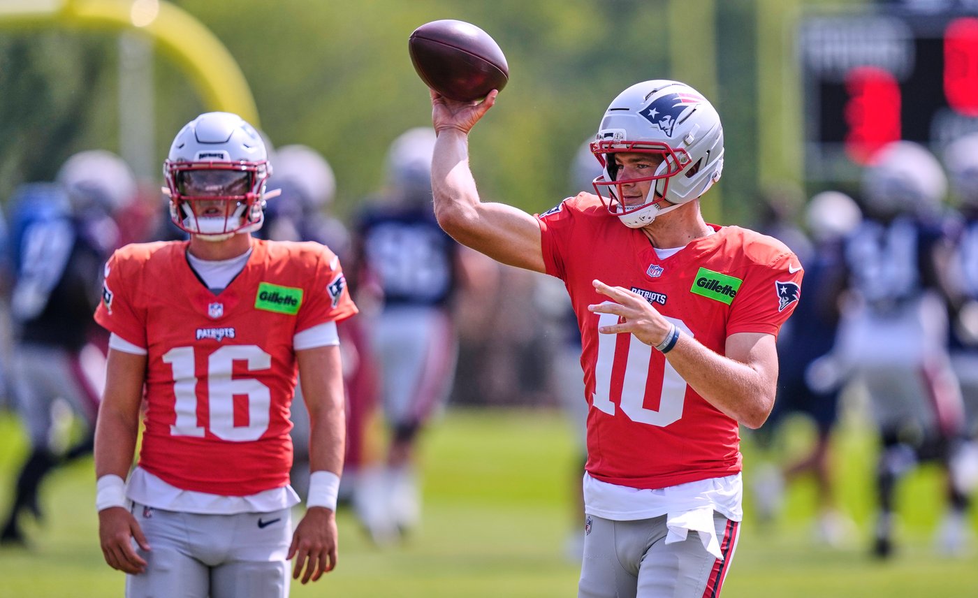 QBs Drake Maye, Daniel Jones to sit for Patriots-Colts preseason matchup | iNFOnews.ca