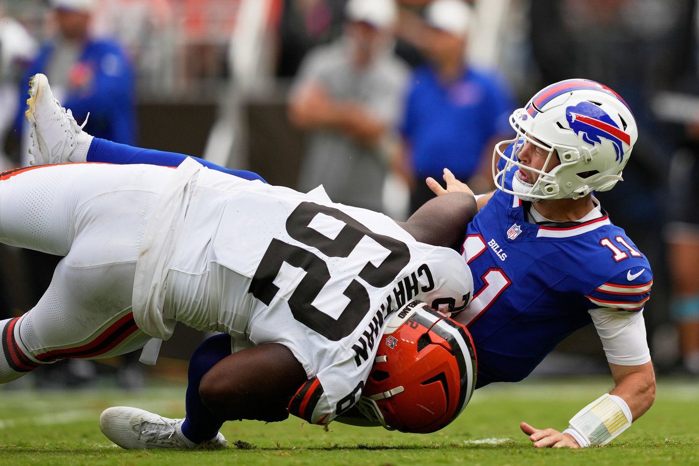 Shedeur Sanders throws TD pass in final chance to win starting QB job but Bills batter Browns 31-7 | iNFOnews.ca Shedeur Sanders throws TD pass in final chance to win starting QB job but Bills batter Browns 31-7 | iNFOnews.ca