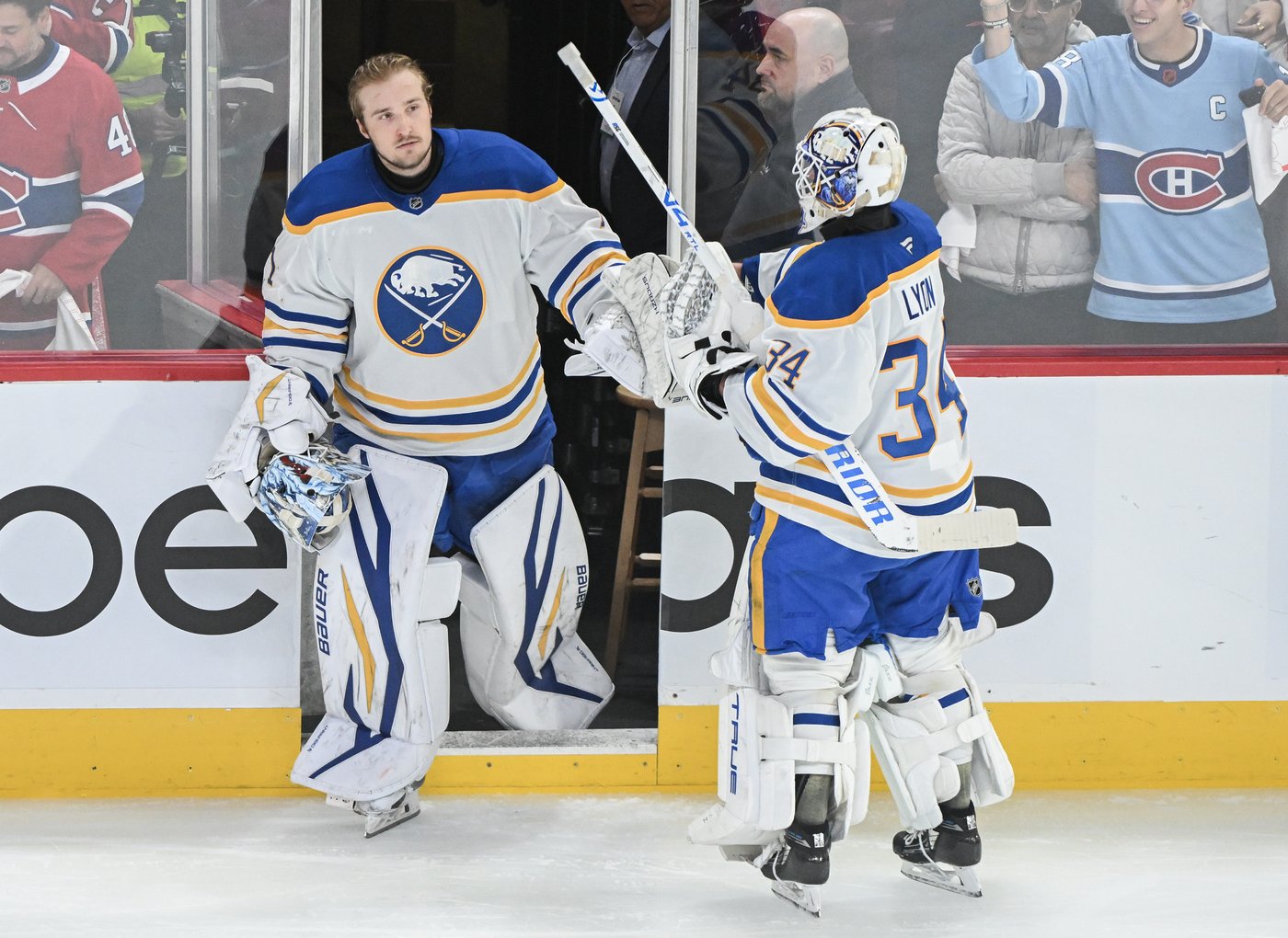 Sabres replace netminder Lyon after three early goals in Game 6 against Canadiens | iNFOnews.ca