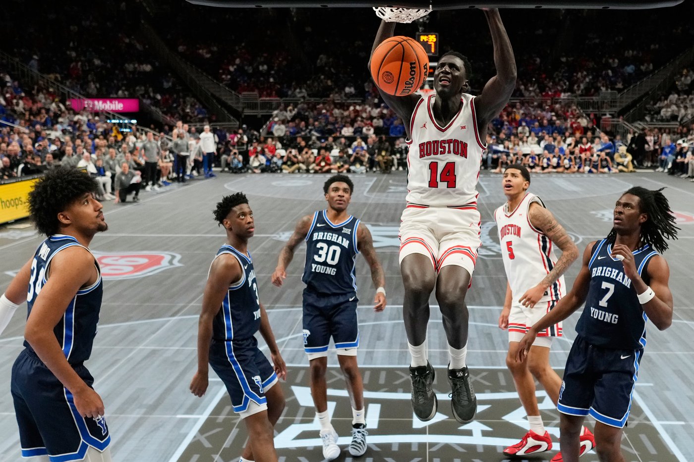 No. 5 Houston stops record-setting Dybantsa, BYU | iNFOnews.ca