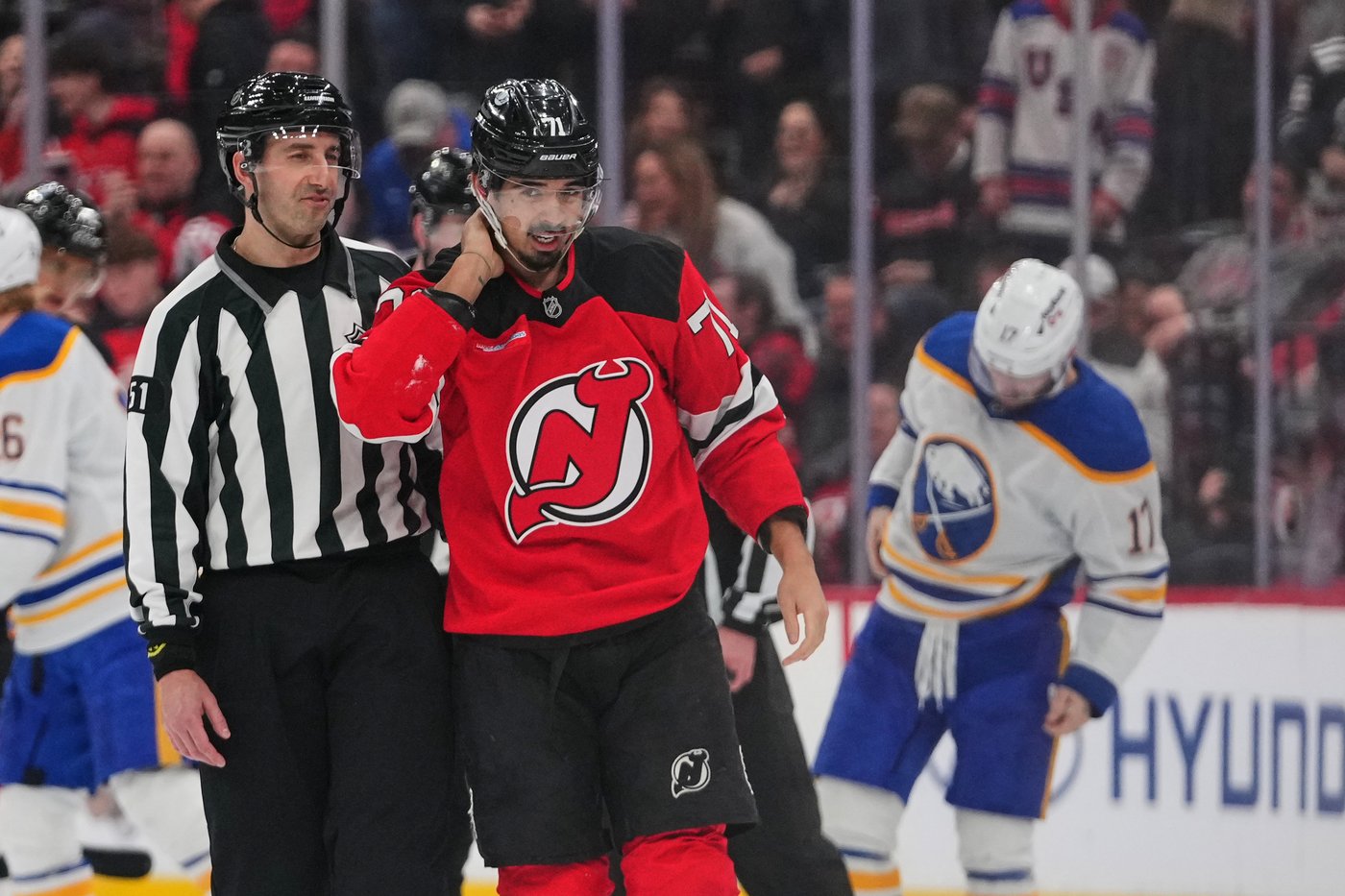 Olympic star Jack Hughes returns to NHL, jokes about his missing teeth as Devils resume playoff push | iNFOnews.ca Olympic star Jack Hughes returns to NHL, jokes about his missing teeth as Devils resume playoff push | iNFOnews.ca