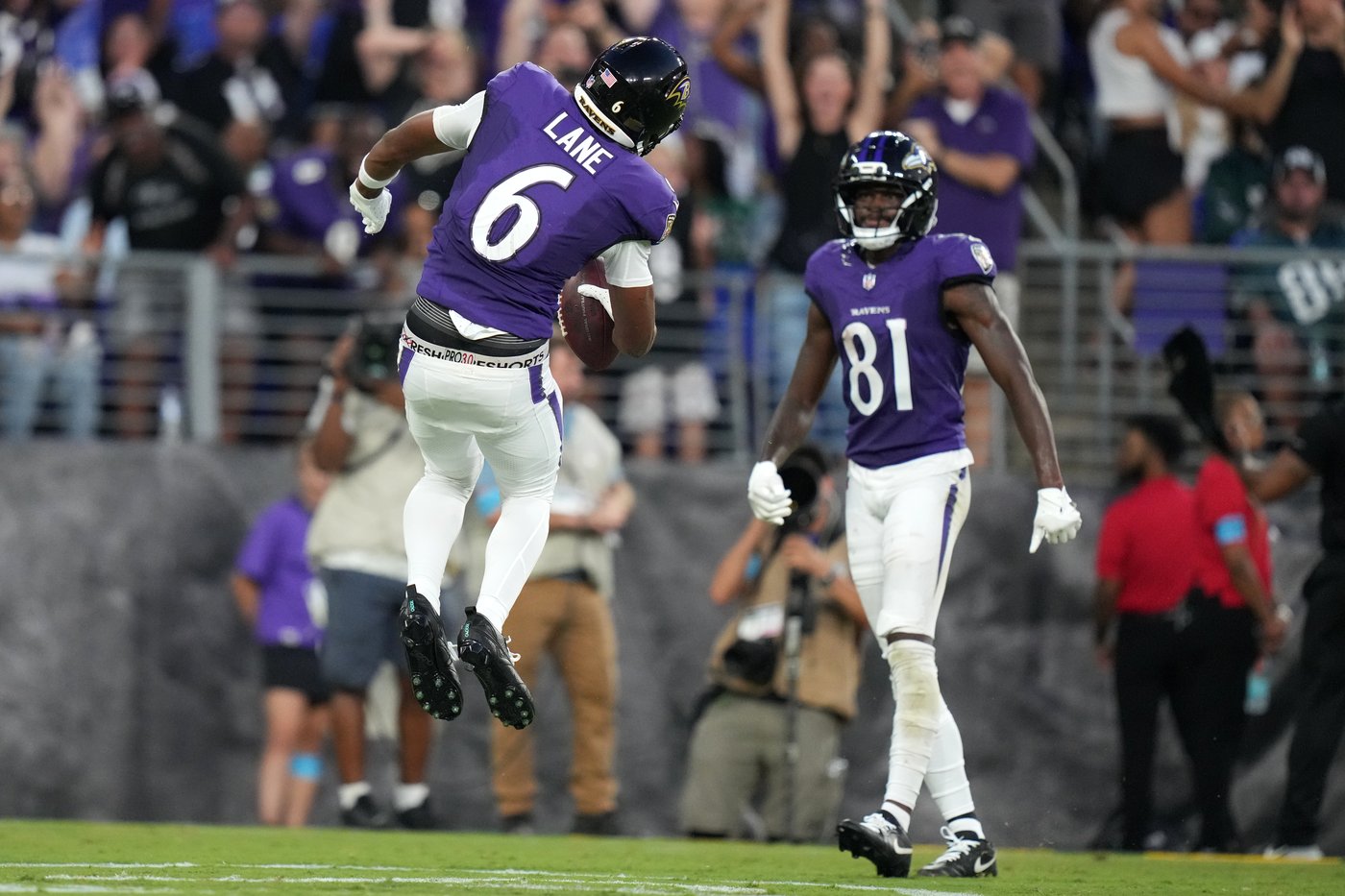 Ja'Kobi Lane has TD catch on promising night for Ravens rookie receivers in 24-7 win over Eagles | iNFOnews.ca Ja'Kobi Lane has TD catch on promising night for Ravens rookie receivers in 24-7 win over Eagles | iNFOnews.ca