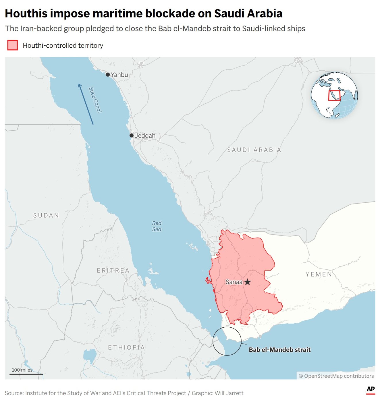 Iran-backed Houthis fire missiles at Saudi Arabia in response to airstrikes in Yemen | iNFOnews.ca