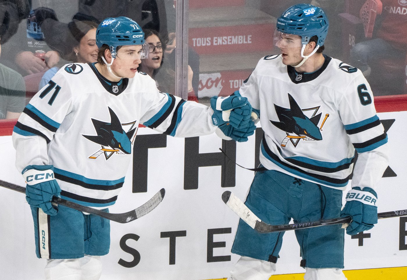 Sharks superstar Macklin Celebrini burns Canadiens for second time in under two weeks | iNFOnews.ca