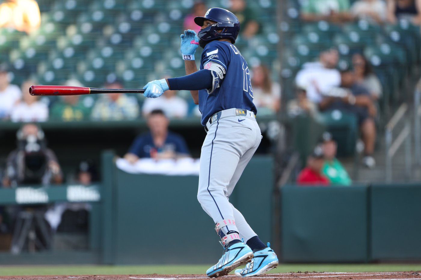 Walls HRs from both sides of the plate for 2nd time in his career as Rays beat A's 12-4 | iNFOnews.ca Walls HRs from both sides of the plate for 2nd time in his career as Rays beat A's 12-4 | iNFOnews.ca