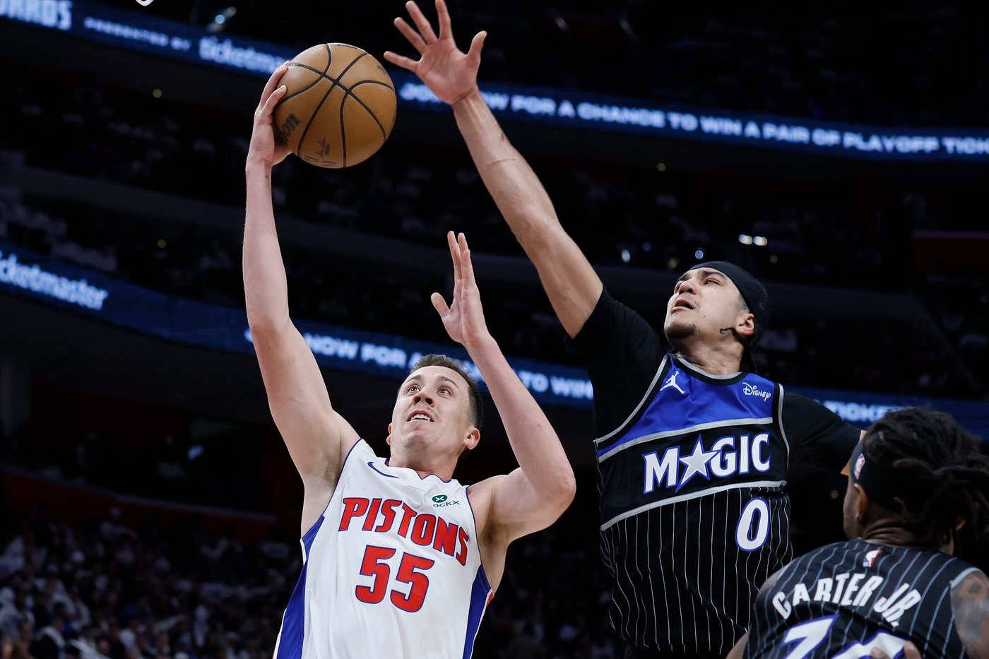Pistons open playoffs with a flop as East's top seed, losing to 8th-seeded Magic | iNFOnews.ca