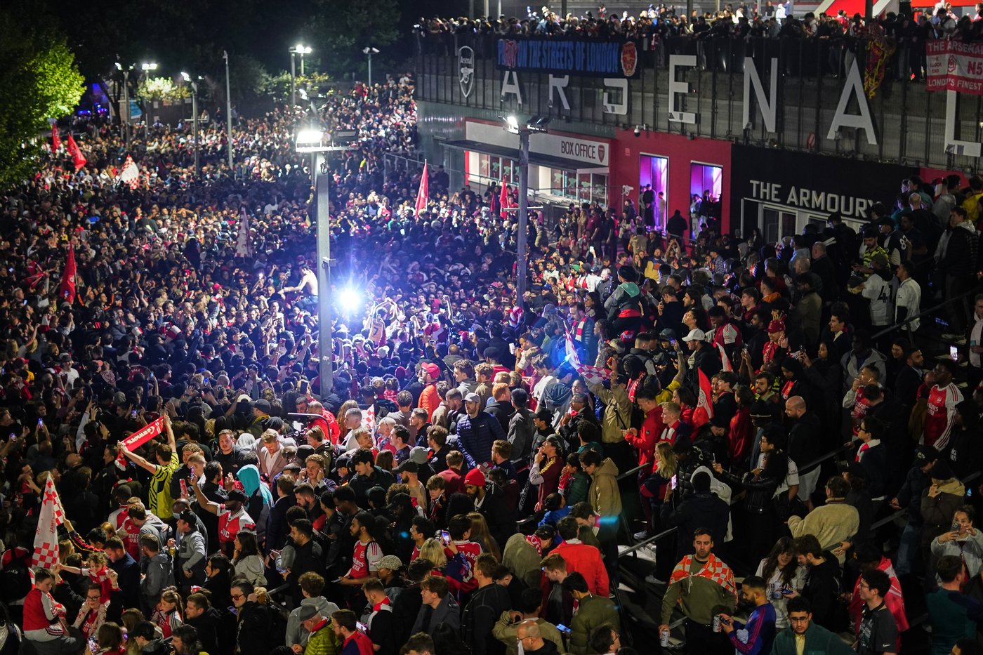 British PM Starmer congratulates Arsenal as title celebrations go deep into the night | iNFOnews.ca