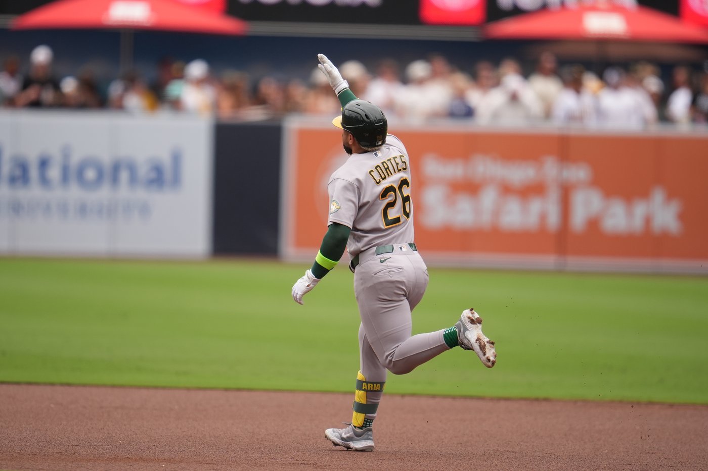 Cortes homers, Kurtz reaches base for 47th straight game as A's beat Padres 5-2 | iNFOnews.ca