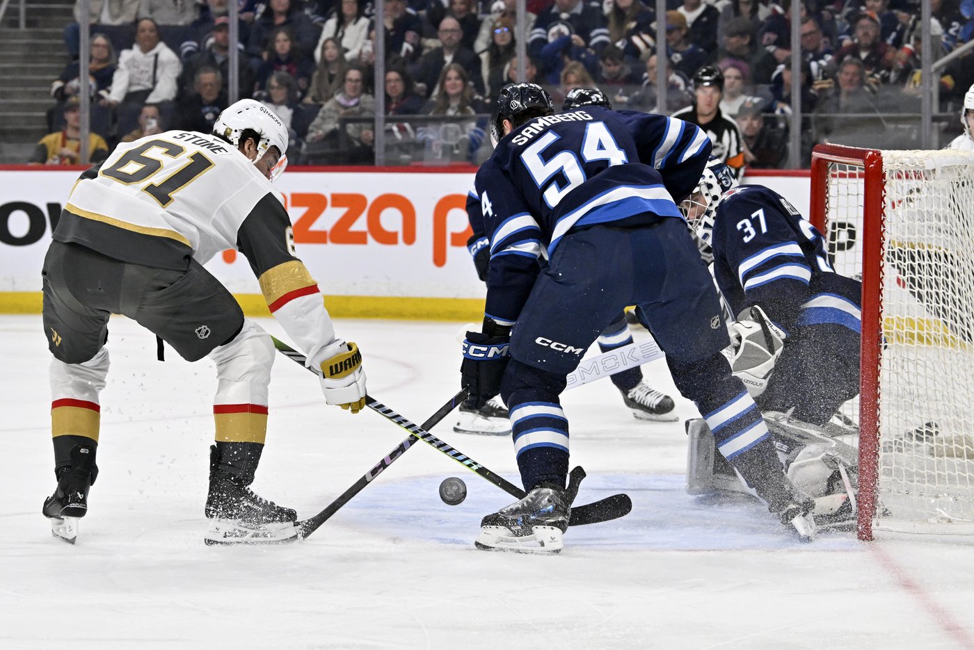 Scheifele leads the battle as Jets outduel Golden Knights 4-1 | iNFOnews.ca