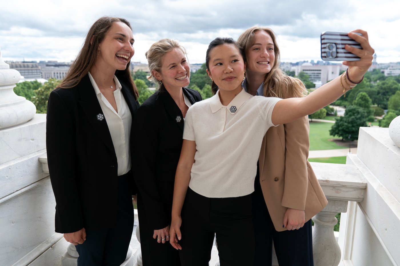 In a visit to Capitol, Jessie Diggins and other Olympians push for climate change solutions | iNFOnews.ca