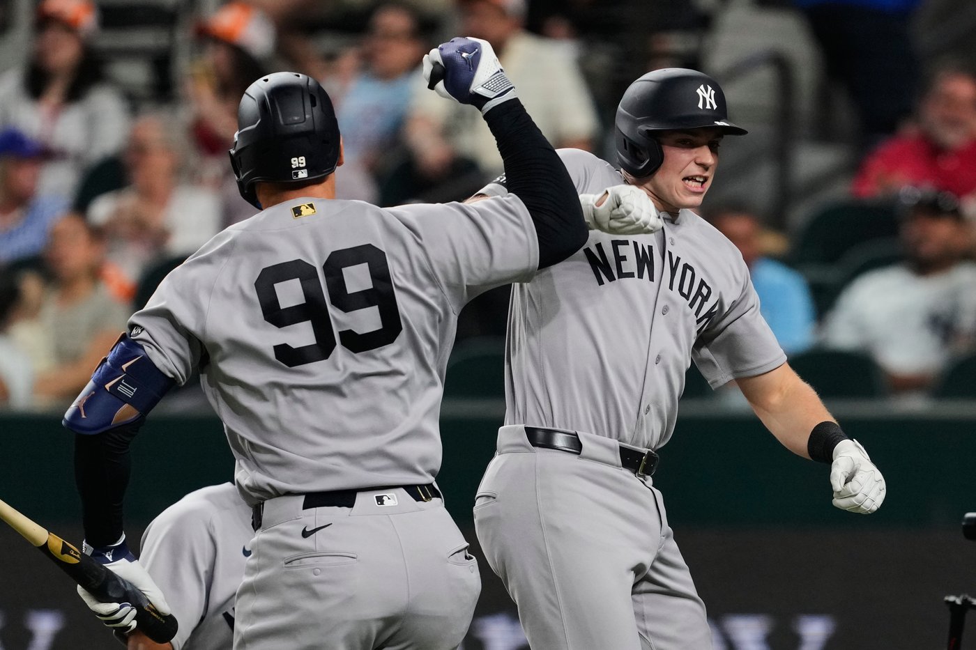 Judge and Rice hit back-to-back homers while matching Mantle and Berra as Yankees beat Texas 4-2 | iNFOnews.ca