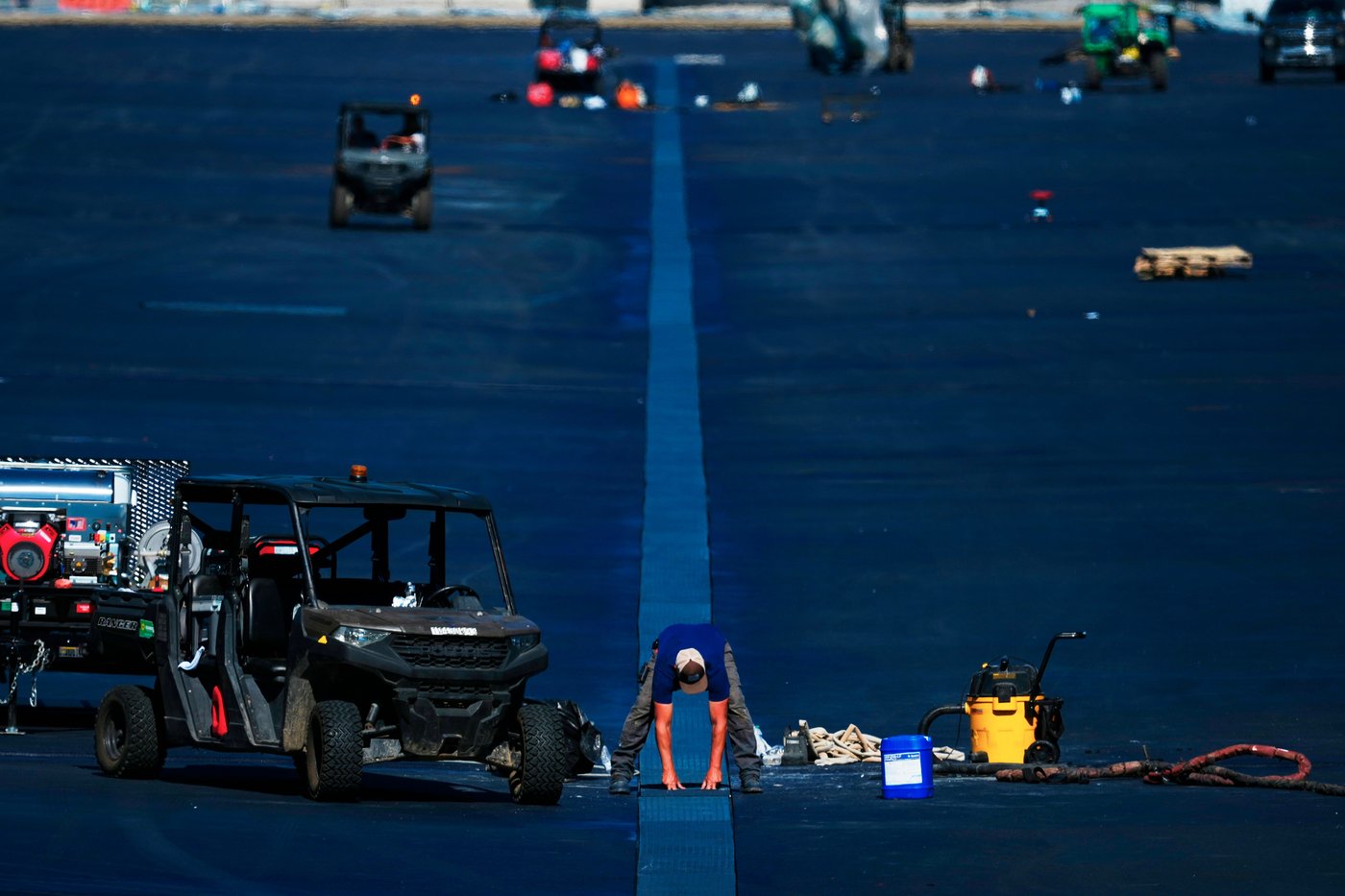 Refilling starts for newly painted Reflecting Pool in Washington, in photos | iNFOnews.ca