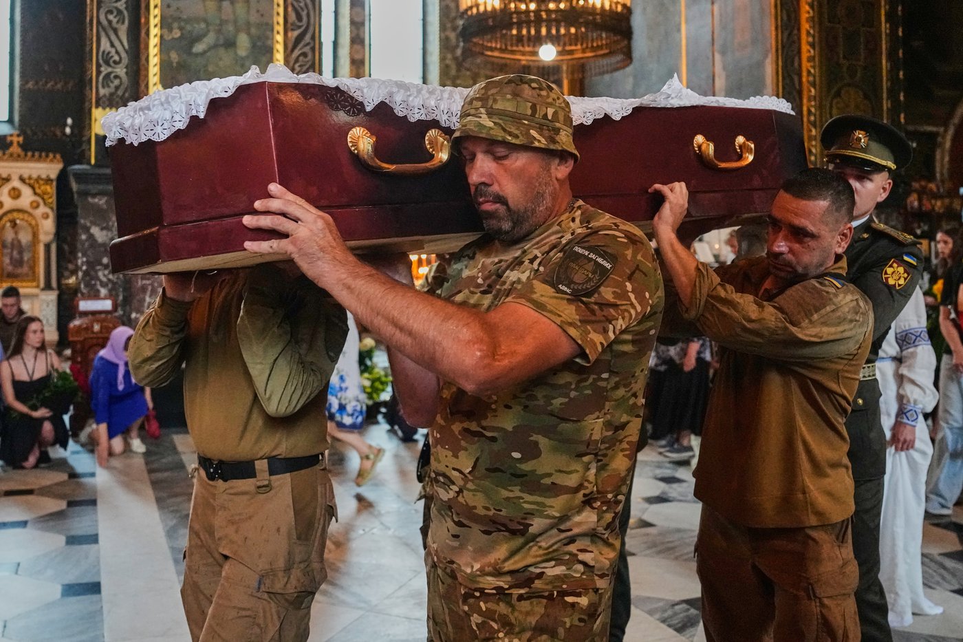Ukraine honors its 'collector of souls' volunteer killed while recovering the war dead | iNFOnews.ca Ukraine honors its 'collector of souls' volunteer killed while recovering the war dead | iNFOnews.ca