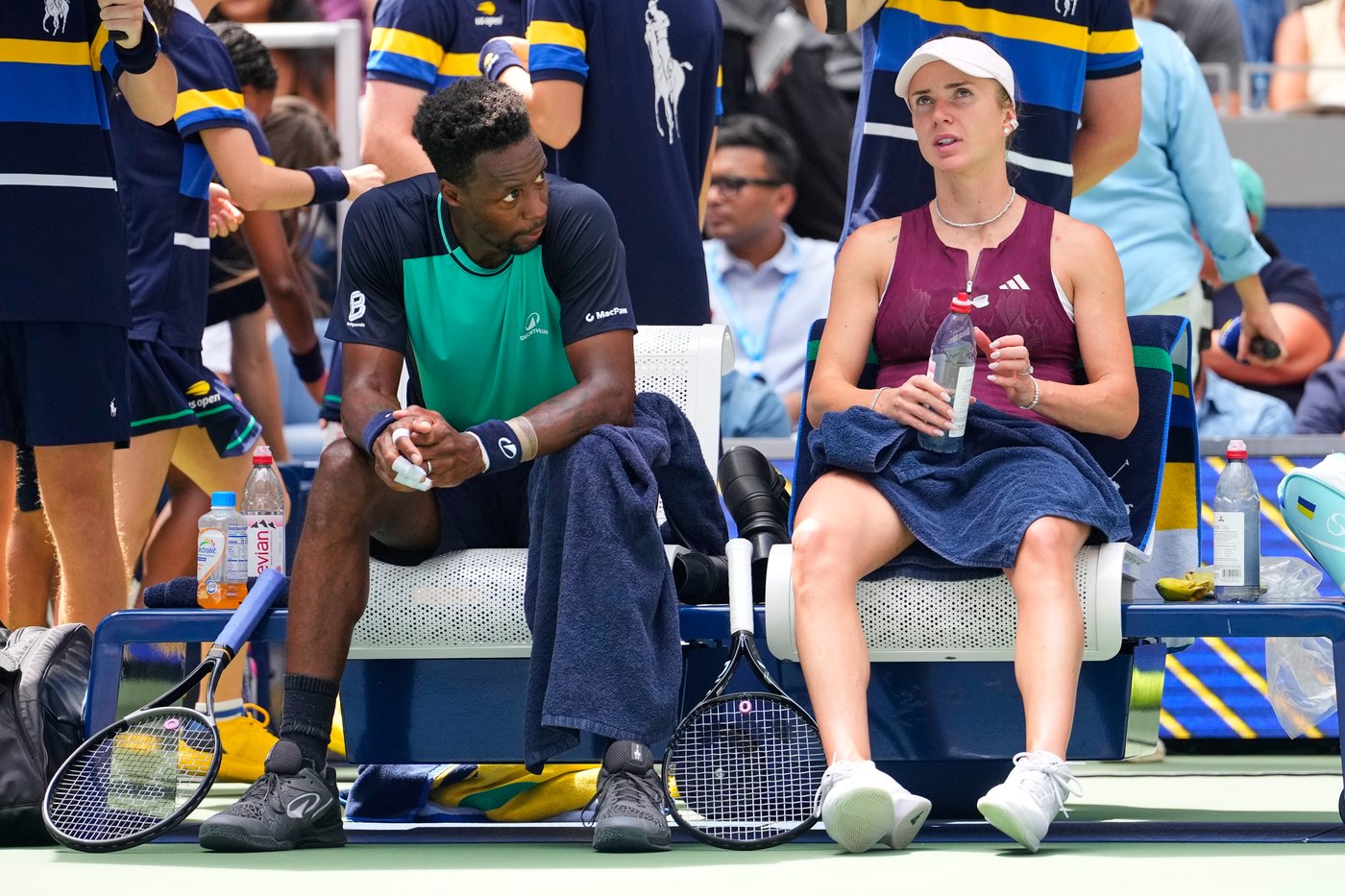 Quite a couple: Spouses Elina Svitolina and Gael Monfils reach US Open mixed doubles semifinals | iNFOnews.ca Quite a couple: Spouses Elina Svitolina and Gael Monfils reach US Open mixed doubles semifinals | iNFOnews.ca