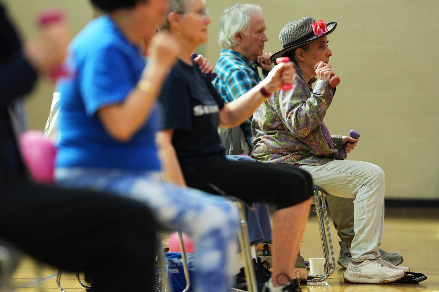 Playing hip-hop or Doris Day, older exercise instructors can speak their peers' language | iNFOnews.ca Playing hip-hop or Doris Day, older exercise instructors can speak their peers' language | iNFOnews.ca
