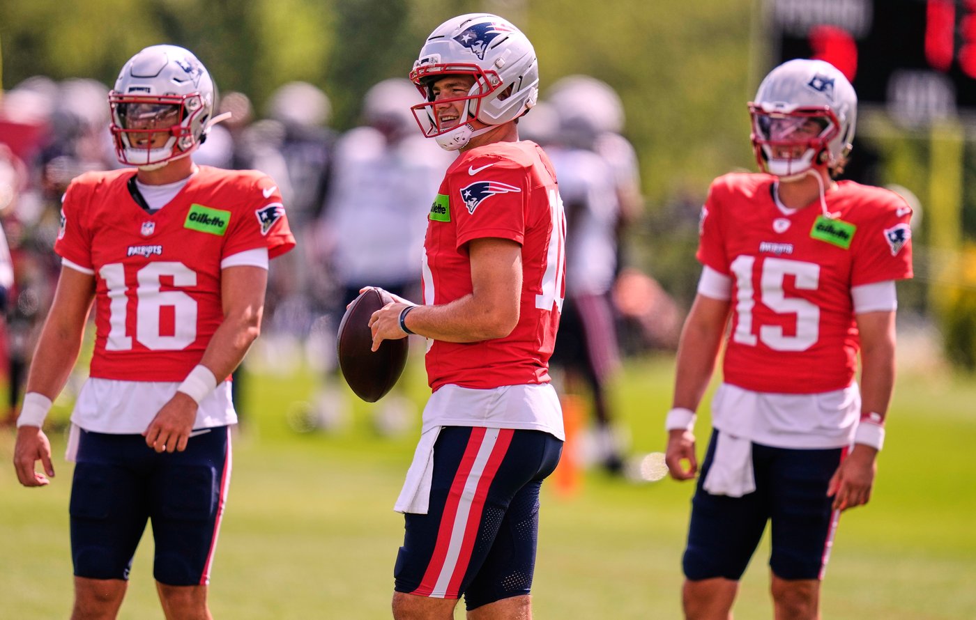 Drake Maye is being more vocal and it's already paying off as he prepares for Year 3 with Patriots | iNFOnews.ca