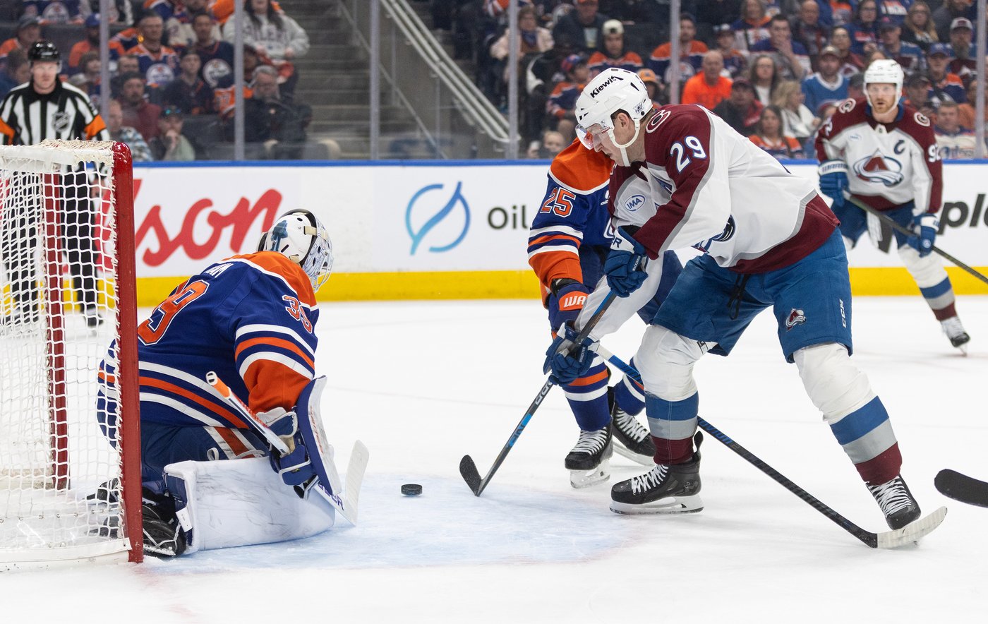 Nathan MacKinnon scores shootout winner, Avalanche top Oilers 2-1 | iNFOnews.ca