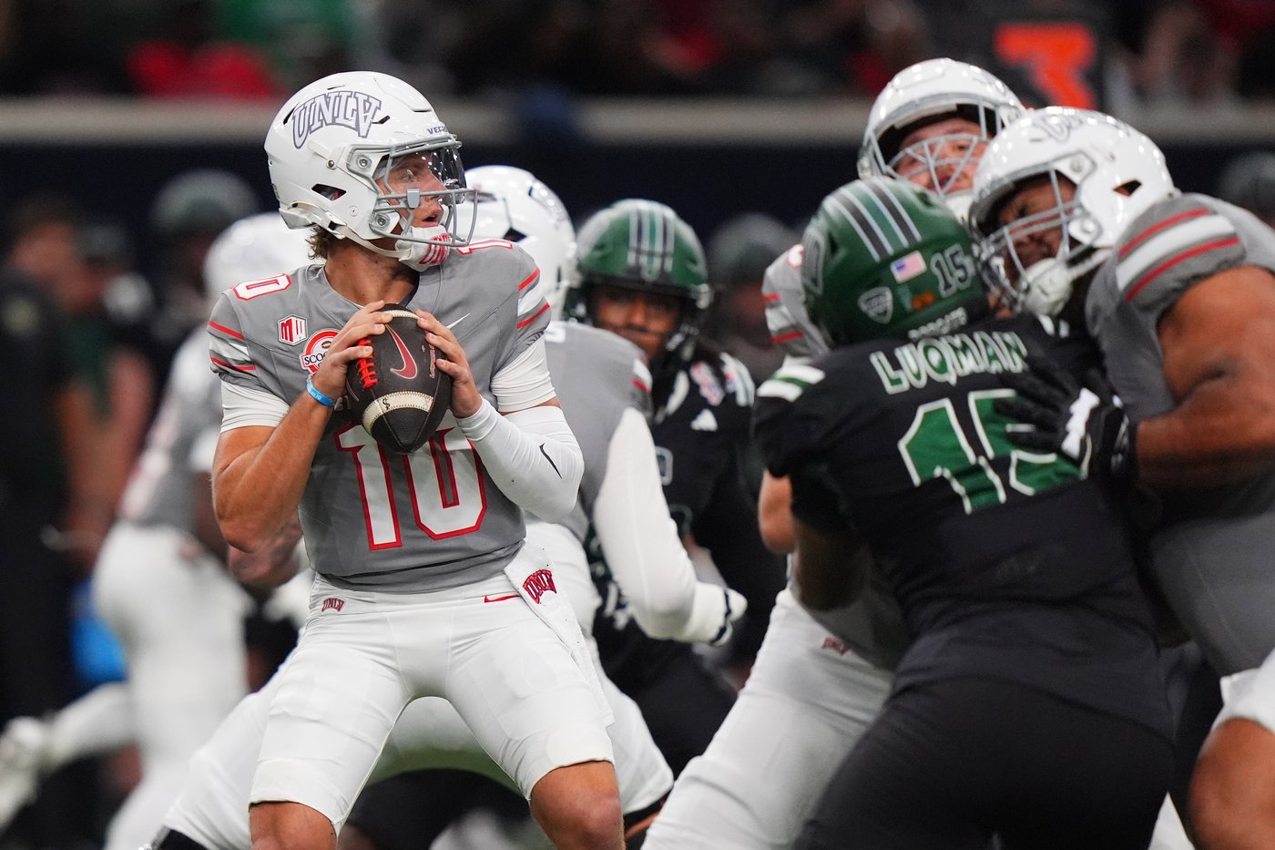 Colandrea's style caused havoc for UNLV's opponents. Will it for Nebraska against Big Ten defenses? | iNFOnews.ca Colandrea's style caused havoc for UNLV's opponents. Will it for Nebraska against Big Ten defenses? | iNFOnews.ca
