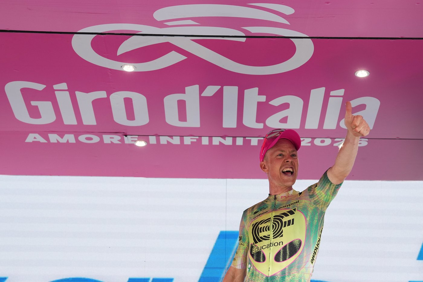 Vingegaard keeps overall lead as Valgren wins Giro stage and celebrates with son's lucky charm | iNFOnews.ca