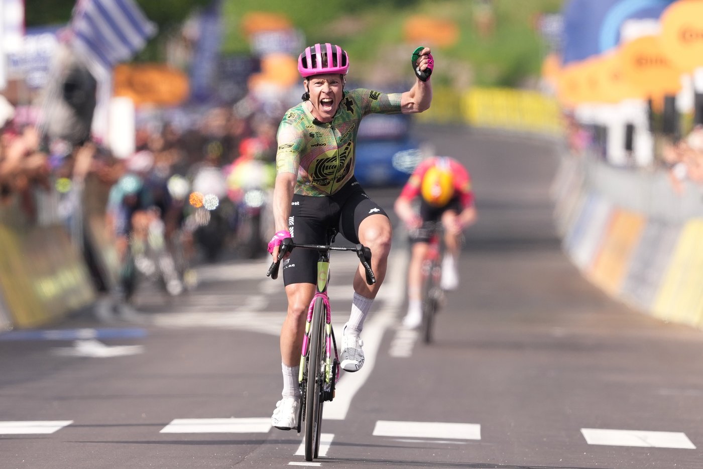 Vingegaard keeps overall lead as Valgren wins Giro stage and celebrates with son's lucky charm | iNFOnews.ca