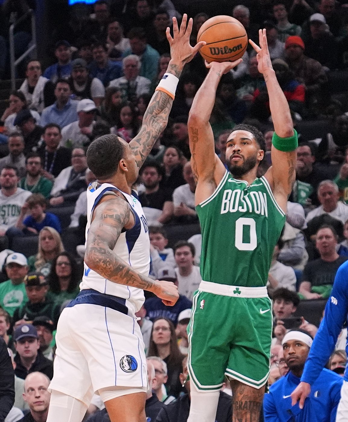 Jayson Tatum scores 15 points in return from Achilles surgery, Celtics beat Mavericks 120-100 | iNFOnews.ca