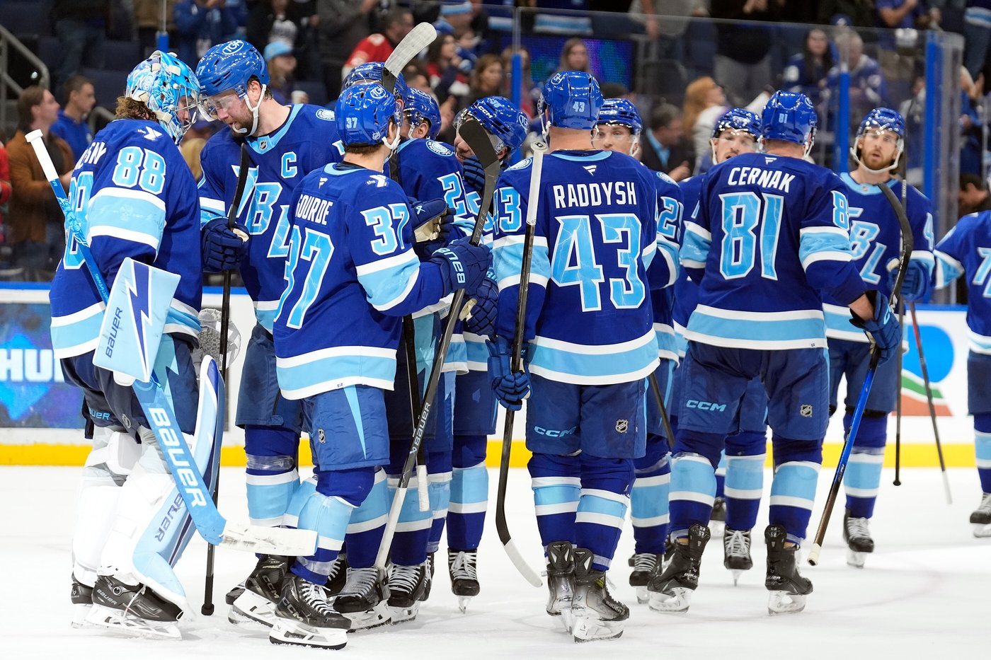 Vasilevskiy stops 33 shots, Lightning beat Panthers 6-1 in final game before break | iNFOnews.ca