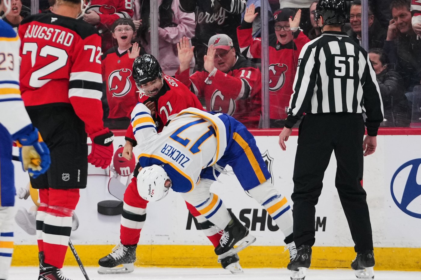 U.S. Olympian Tage Thompson has goal and assist in Sabres' 2-1 win over Devils | iNFOnews.ca