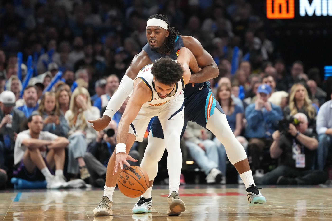 Gilgeous-Alexander scores 36 in return, tempers flare as Thunder top Nuggets 127-121 in OT | iNFOnews.ca