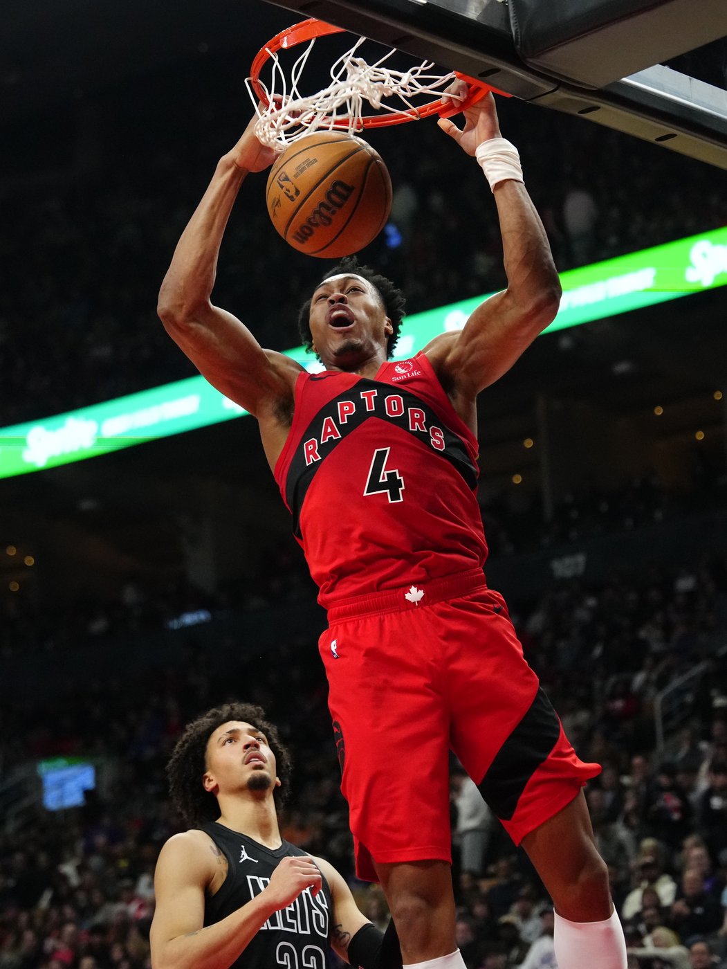Barnes, Raptors beat Nets 136-101 to clinch playoff berth in regular-season finale | iNFOnews.ca