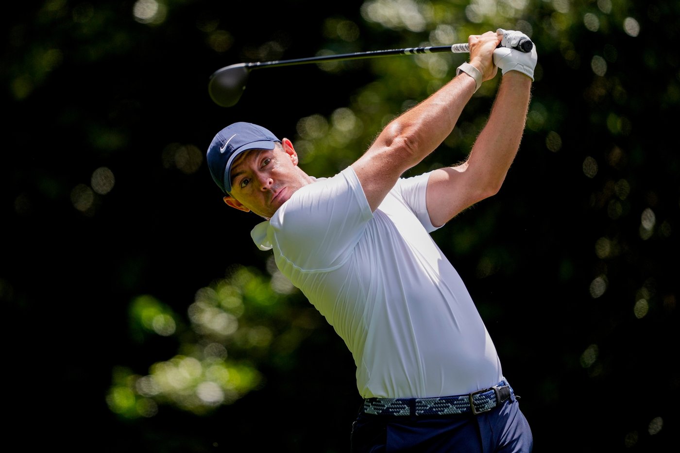 Matt McCarty holds 1-shot lead at Quail Hollow as Rory McIlroy struggles to make birdies in return | iNFOnews.ca