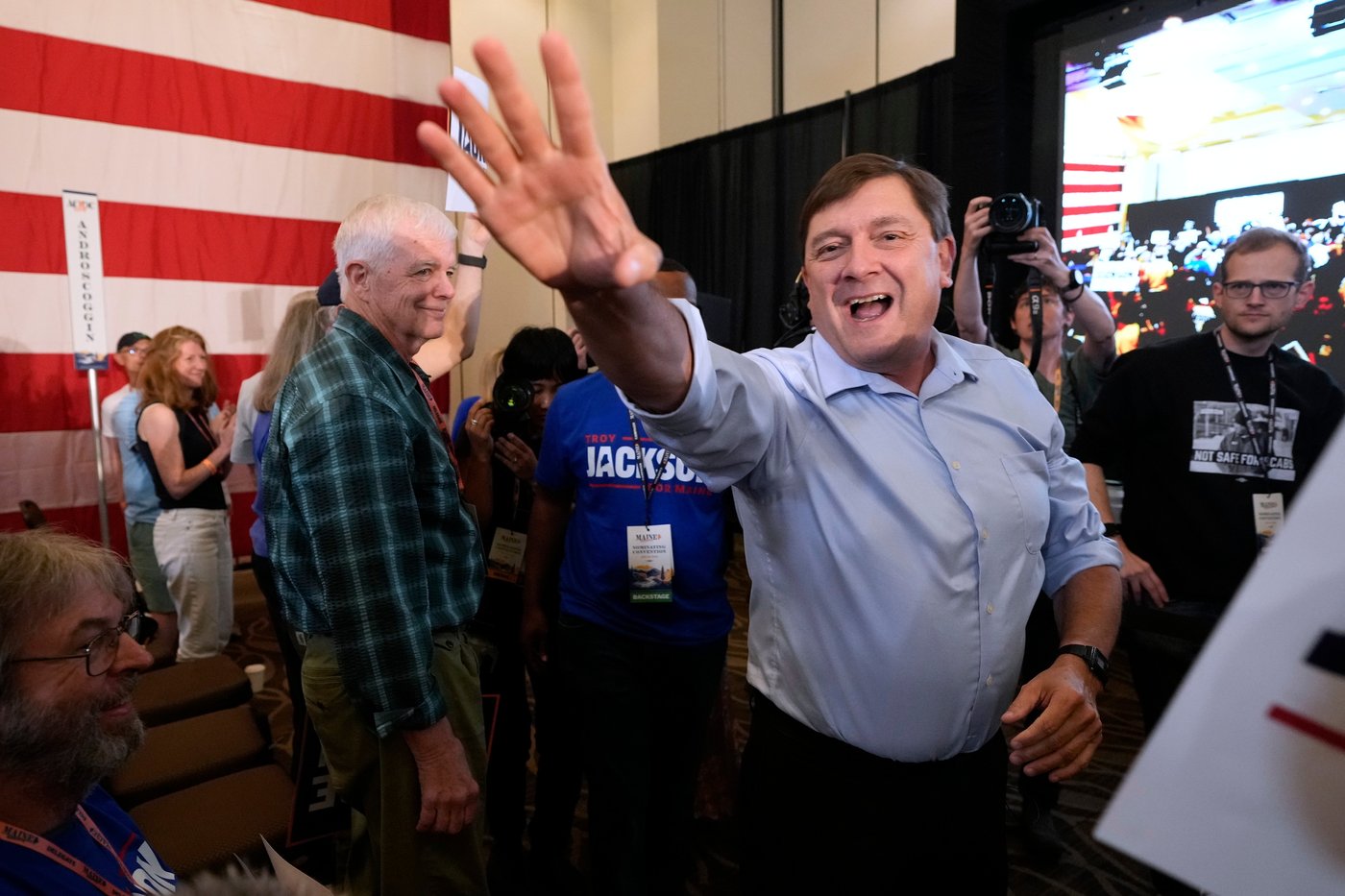 Maine Democratic delegates choose Troy Jackson as new nominee to face US Sen. Susan Collins | iNFOnews.ca Maine Democratic delegates choose Troy Jackson as new nominee to face US Sen. Susan Collins | iNFOnews.ca