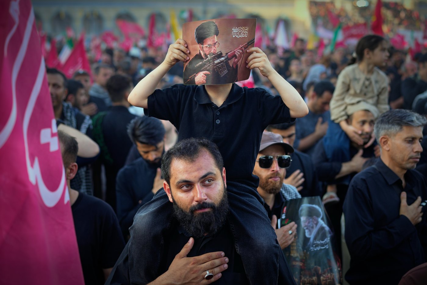 Khamenei's other sons appear at his funeral in Iran as new supreme leader remains in hiding | iNFOnews.ca