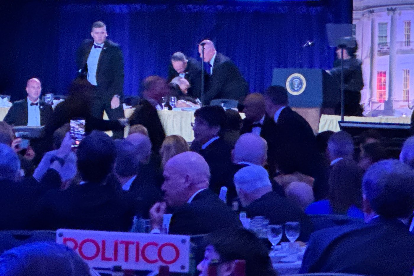 Shots fired as gunman charges toward ballroom at White House correspondents' dinner. Trump unharmed | iNwheels