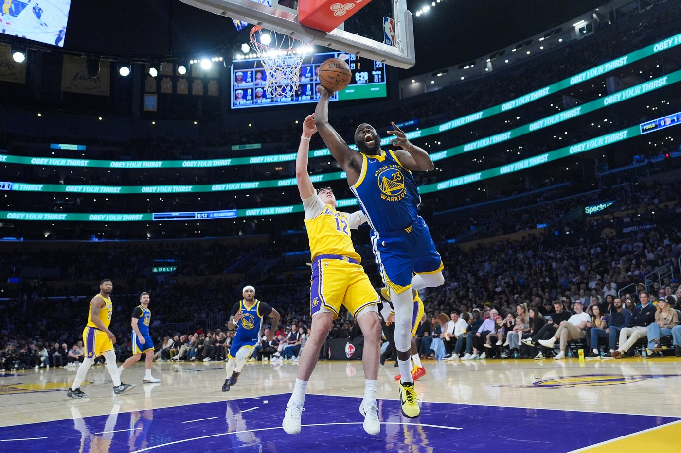 LeBron James has 20 points, 10 assists to lead Luka-less Lakers past Warriors | iNFOnews.ca