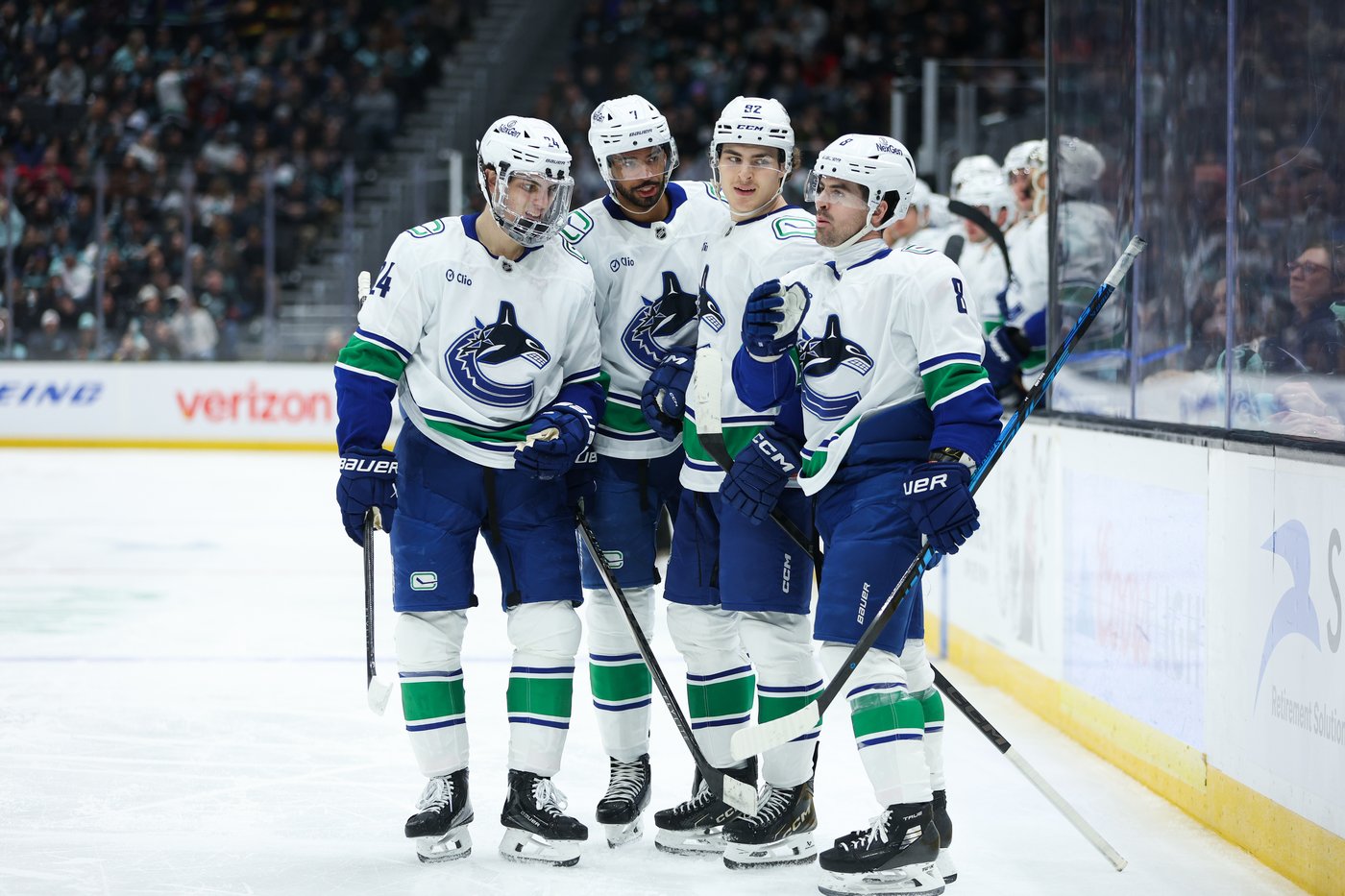Eberle scores twice as Kraken defeat Canucks 5-1 | iNFOnews.ca