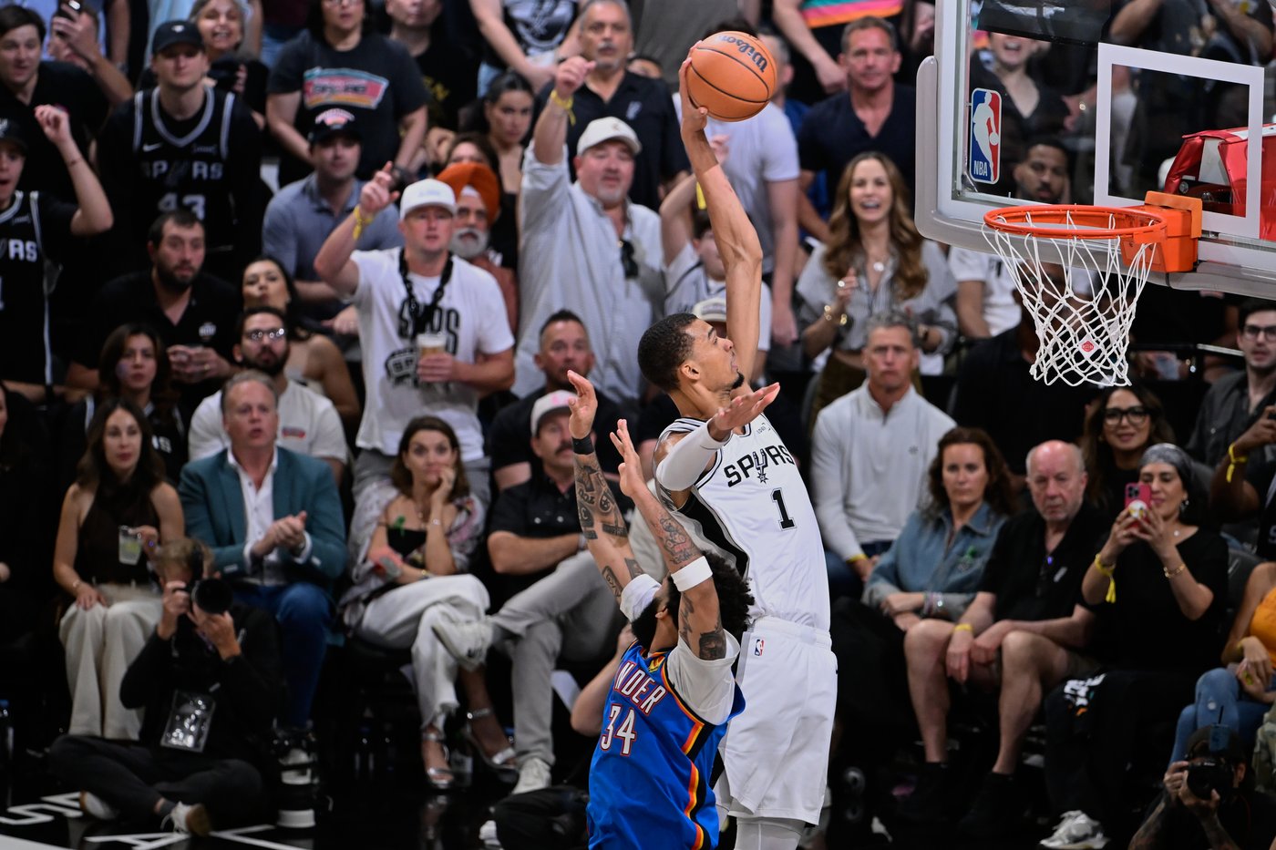 Wembanyama answers the call again, Spurs top Thunder to tie West finals at 2-2 | iNFOnews.ca Wembanyama answers the call again, Spurs top Thunder to tie West finals at 2-2 | iNFOnews.ca