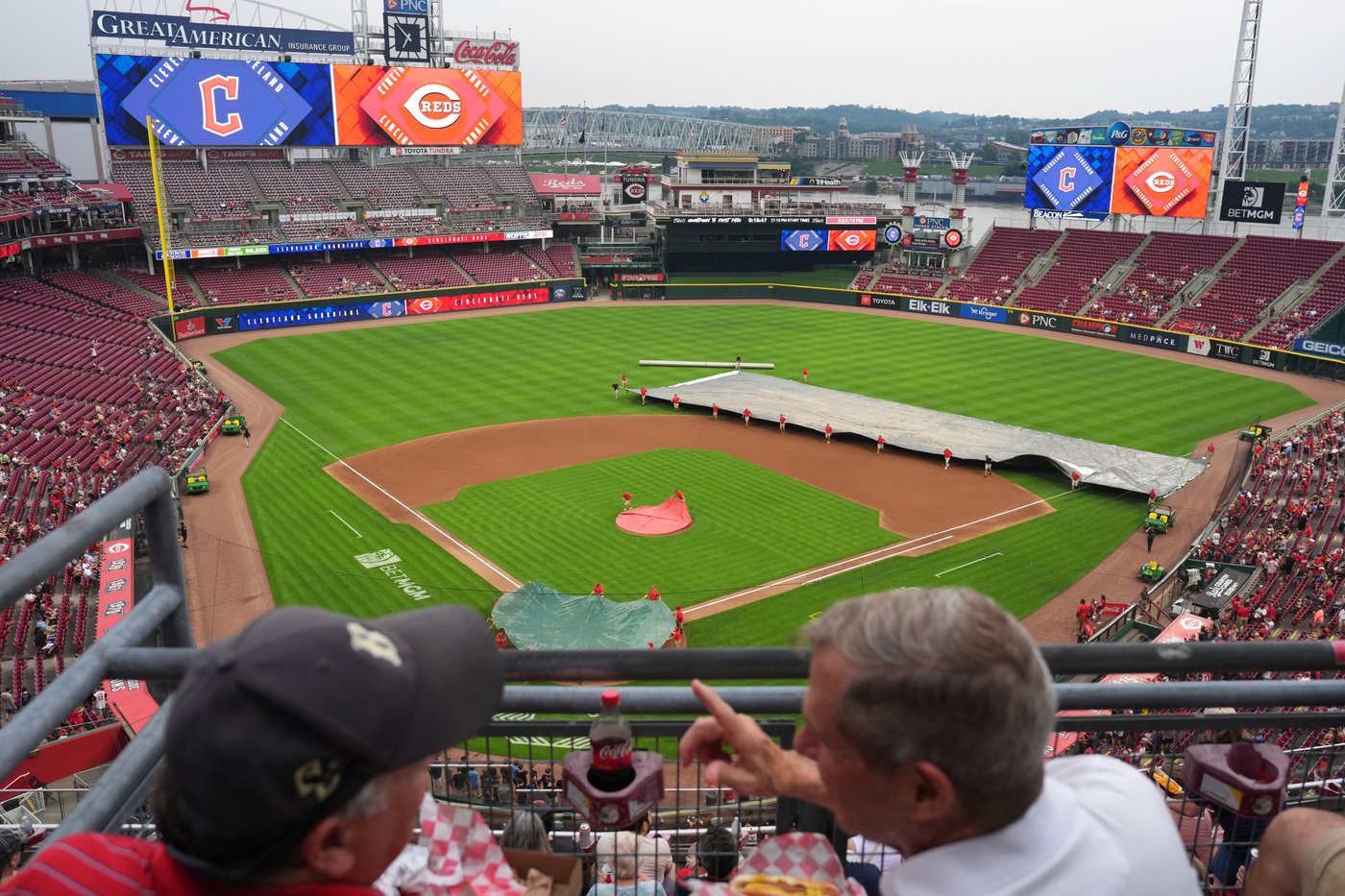 Guardians-Reds game in Cincinnati postponed due to rain; day-night doubleheader set for Tuesday | iNFOnews.ca