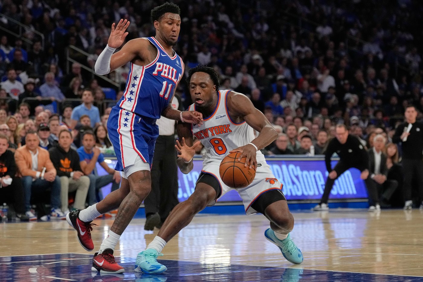 Knicks crush the 76ers 137-98 to start the second round and keep up a historic postseason roll | iNFOnews.ca