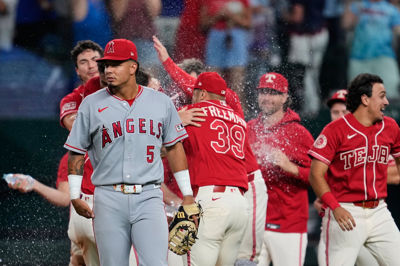 Scoreless through 9, Rangers beat Angels 2-1 as Langford has tying RBI then scores winner in 10th | iNFOnews.ca Scoreless through 9, Rangers beat Angels 2-1 as Langford has tying RBI then scores winner in 10th | iNFOnews.ca