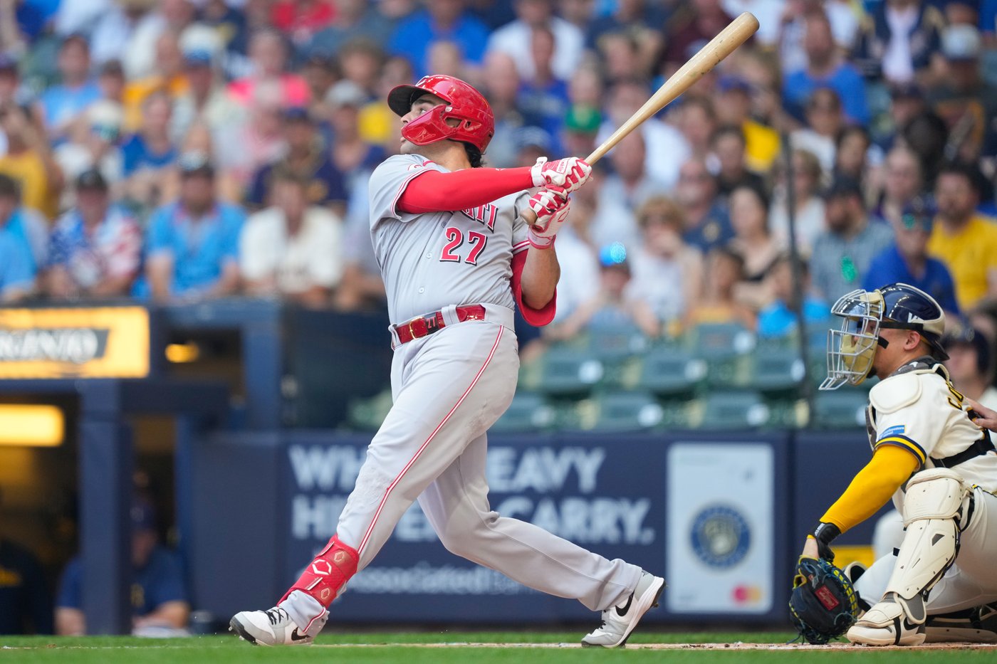 Chase Burns wins star-studded pitching matchup with Jacob Misiorowski as Reds beat Brewers 7-2 | iNFOnews.ca
