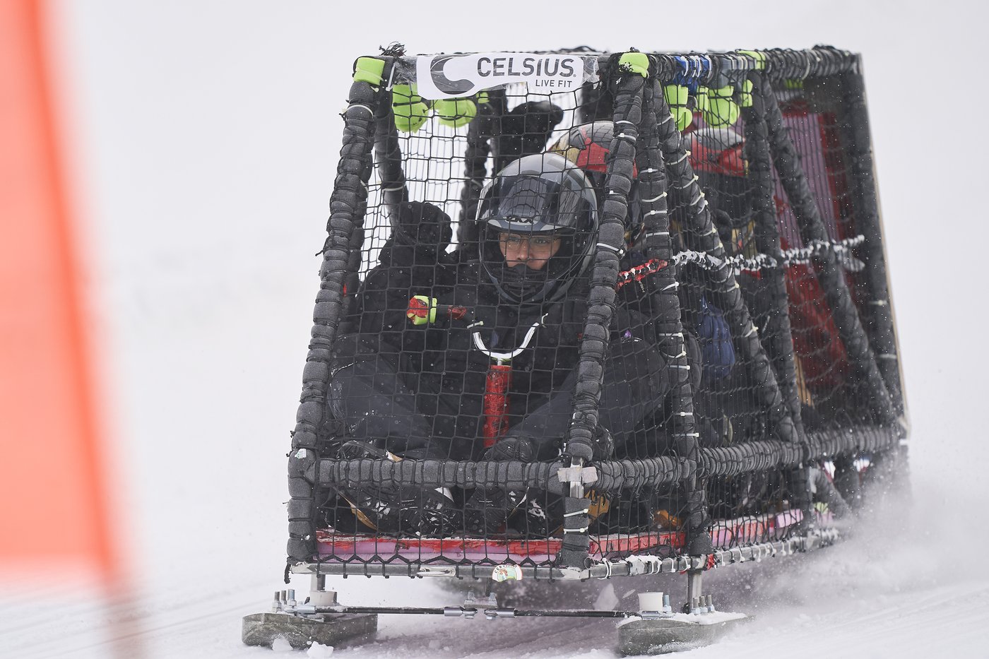 Engineering students brace the cold to race concrete sleds in London, Ont. | iNFOnews.ca