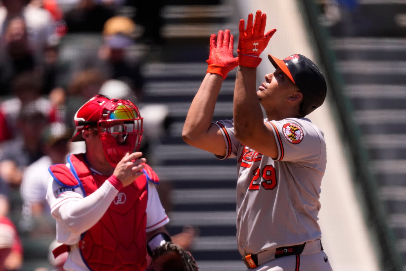 O'Hoppe's 10th inning single drives in winning run as Angels rally over Orioles 7-6 | iNFOnews.ca