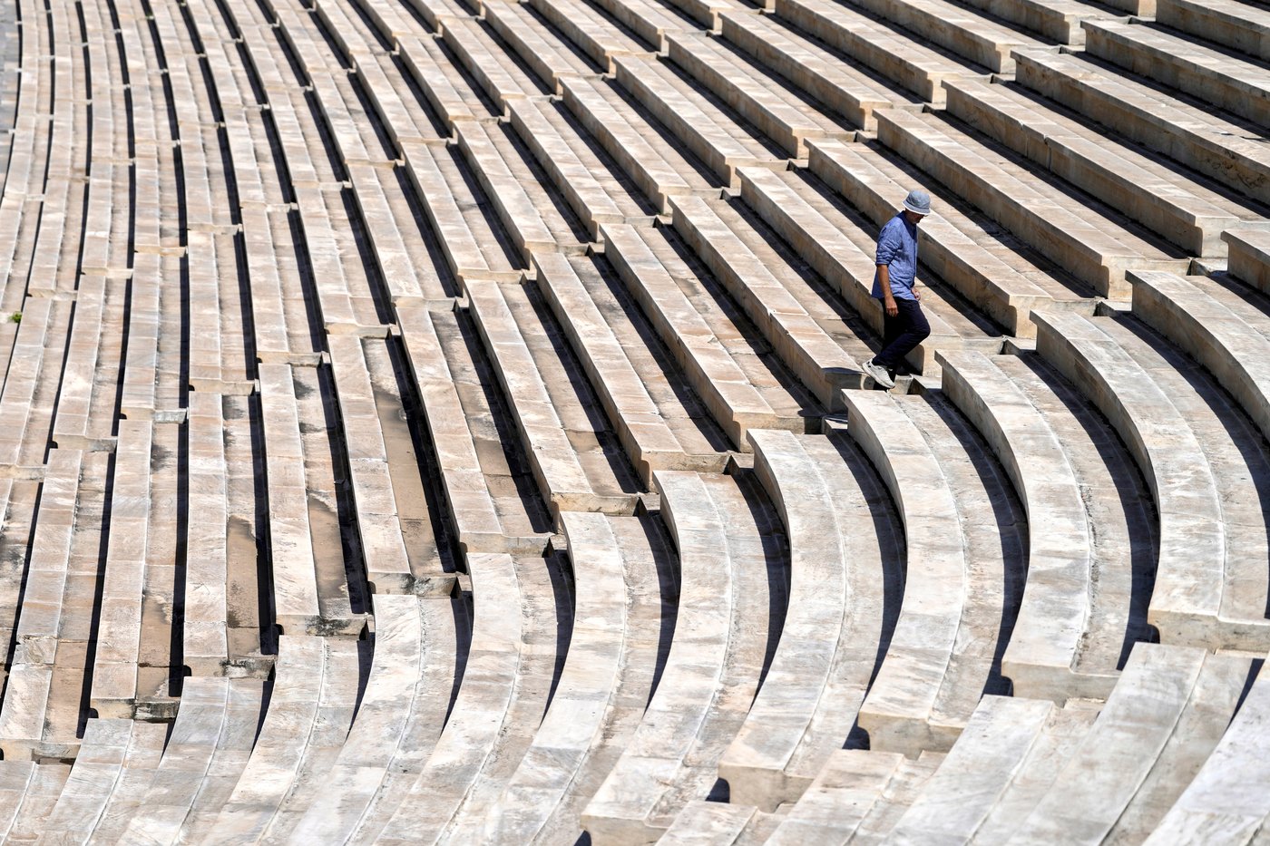 Athens is cleaning its all-marble Olympic stadium for the first time in more than a century | iNFOnews.ca
